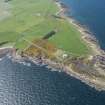 General oblique aerial view centred on Tarbat Ness, looking W.