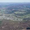 General oblique aerial view centred on Aviemore, looking E.