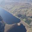 General oblique aerial view centred on Lochmore Lodge, looking S.