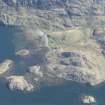 Oblique aerial view of a farmstead at Glencoul, looking NE.