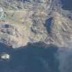 Oblique aerial view of a farmstead at Glencoul, looking NNE.