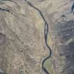 Oblique aerial view of Glean Dubh, looking NW.