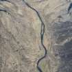 Oblique aerial view of Glean Dubh, looking NW.