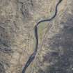 Oblique aerial view of Glean Dubh, looking W.