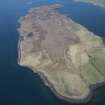 General oblique aerial view of the Isle of Ewe, looking WNW.