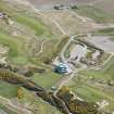Oblique aerial view of Castle Stuart golf course, looking E.