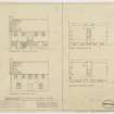 Plan and elevation of 41 Main Street, Clackmannan