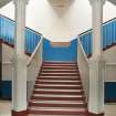 Interior view of main stairwell at Tynecastle High School, Edinburgh.
