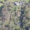 Oblique aerial view of Greenbank House, looking NNE.