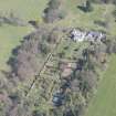 Oblique aerial view of Greenbank House, looking N.