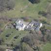 Oblique aerial view of Greenbank House, looking N.