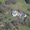Oblique aerial view of Greenbank House, looking NNW.