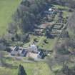 Oblique aerial view of Greenbank House, looking S.