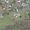 Oblique aerial view of St Maur's-Glencairn Parish Church, looking NW.