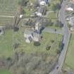 Oblique aerial view of St Maur's-Glencairn Parish Church, looking WNW.