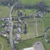 Oblique aerial view of St Maur's-Glencairn Parish Church, looking SE.