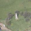Oblique aerial view of Wallace's Monument, looking NNW.