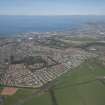 Oblique aerial view of Ayr, looking WNW.
