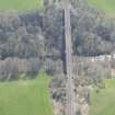 Oblique aerial view of Ballochmyle Railway Viaduct, looking SSE.