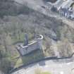 Oblique aerial view of Avondale Castle, looking SSW.