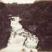 View of Corra Linn Falls.