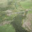 Oblique aerial view of Linhouse Water Viaduct, looking WNW.