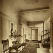 Interior view of stair hall, Canaan Lodge, Edinburgh. 
