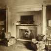 Interior view of drawing room, Canaan Lodge, Edinburgh.
