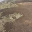 Oblique aerial view of the farmstead at Cairn, looking N.