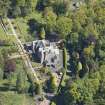 Oblique aerial view of Auchenibert Country House, looking NE.