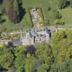 Oblique aerial view of Auchenibert Country House, looking W.