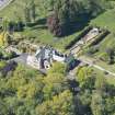 Oblique aerial view of Auchenibert Country House, looking WSW.