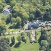 Oblique aerial view of Auchenibert Country House, looking E.