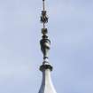 Detail of finial on south west turret.