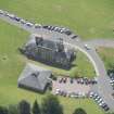 Oblique aerial view of Beechwood House, looking SE.