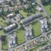 Oblique aerial view of 1-48 Ravelston Garden, looking s.