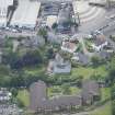 Oblique aerial view of Roseburn House, looking SSE.