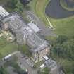 Oblique aerial view of the Scottish Gallery of Modern Art, looking N.
