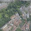 Oblique aerial view of Drumsheugh Baths, Dean Path, Dean Village and Belgrave Crescent, looking ENE.