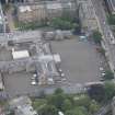 Oblique aerial view of Edinburgh Academy, looking E.