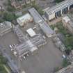Oblique aerial view of Edinburgh Academy, looking NNE.