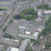 Oblique aerial view of Edinburgh Academy, looking WSW.