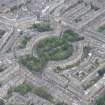 Oblique aerial view of Circus Place, Royal Circus, Jamaica Street and Gloucester Place, looking NE.