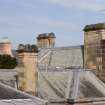 East Craig. Detail of rooftops and chimneys.
