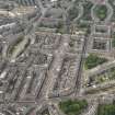 Oblique aerial view of Melville Street, Palmerston Place, Atholl Crescent, Coates Crescent and Shandwick Place, looking SSW.