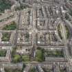 Oblique aerial view of Melville Street, Palmerston Place, Atholl Crescent, Coates Crescent, Atholl Place and Shandwick Place, looking ENE.