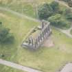Oblique aerial view of the Calton Hill National Monument, looking SSE.