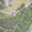 Oblique aerial view of Dugald Stewart's Monument, looking ENE.