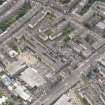 Oblique aerial view of 165 Leith Walk and 17-19 Smith's Place, looking SSE.