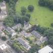Oblique aerial view of 30 Pilrig House Close, looking E.